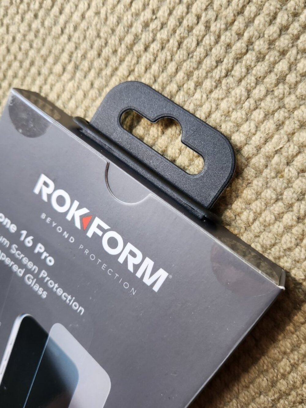 Rokform iPhone 16 Pro Premium HD Tempered Glass Screen Protector Brand New Seal - Picture 4 of 5